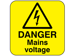 Danger mains voltage