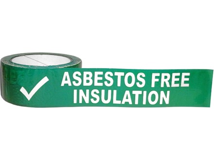 Asbestos free insulation safety tape.