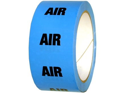 Air pipeline identification tape.