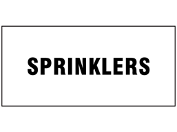 Sprinklers pipeline identification label