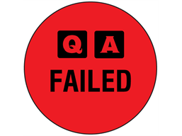 QA Failed label