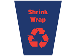 Shrink wrap waste sack