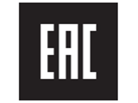EAC011 Eurasian conformity mark labels.