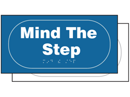 Mind the step sign.