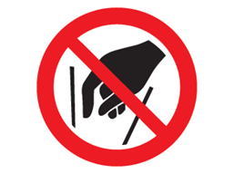 Do not reach in symbol label