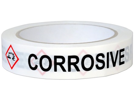 Corrosive GHS tape.