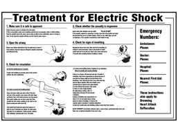 Electrical shock notice.