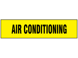 Air Conditioning label