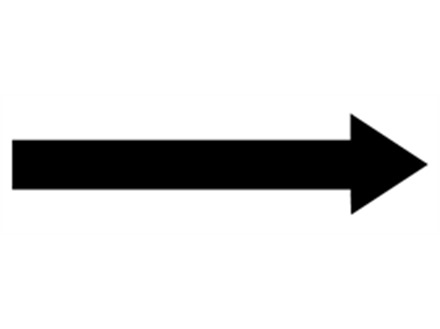 Horizontal Black Arrow Labels