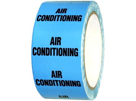 Air conditioning pipeline identification tape.