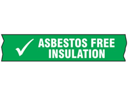 Asbestos free insulation safety tape.