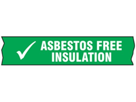 Asbestos free insulation safety tape.