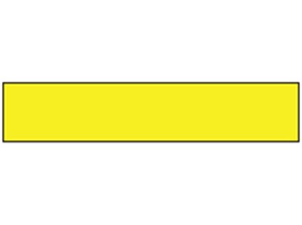 Yellow plain barrier tape.