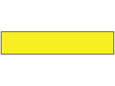 Yellow plain barrier tape.