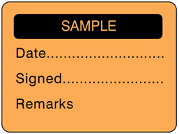 Sample fluorescent label