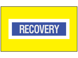 Recovery safety armband