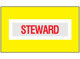 Steward safety armband