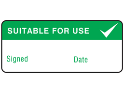 Suitable for use label equipment label.