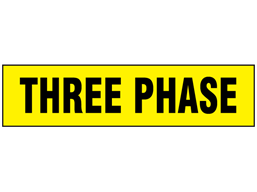 Three Phase label