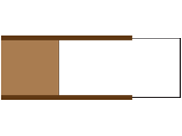 Magnetic label holders, 100mm lengths