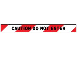 Caution, do not enter barrier tape