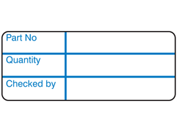 Part number label