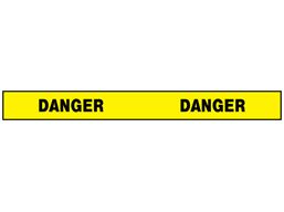 Danger barrier tape