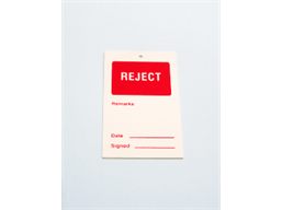 Reject tag