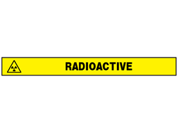 Radioactive barrier tape