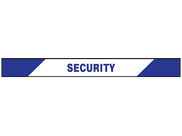 Security barrier tape