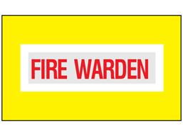 Fire warden safety armband