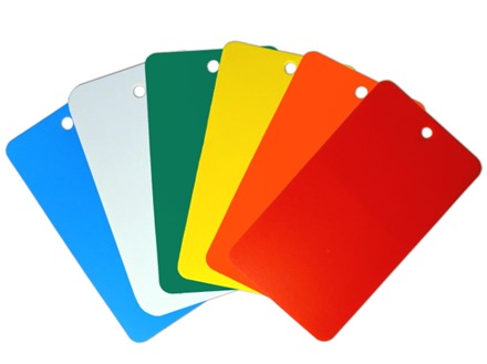 Plain Plastic Tags (Rectangular, 65mm x 115mm)