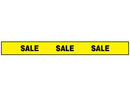 Sale barrier tape