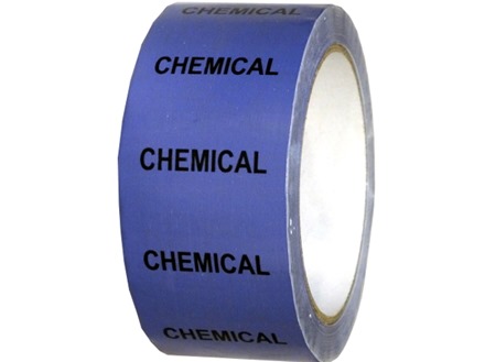 Chemical pipeline identification tape.