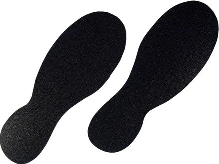 Black footprints