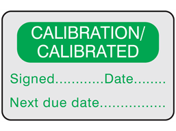 Calibration / calibrated label