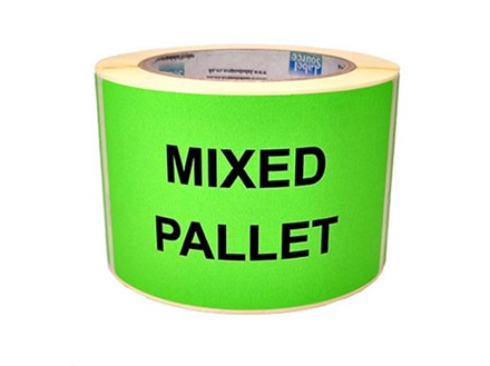 Mixed pallet labels