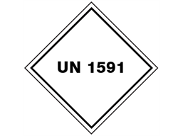 UN 1591 (Dichlorobenzene ) label.