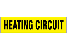 Heating Circuit label