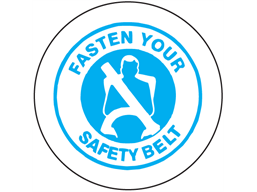 Fasten your seat belt sign