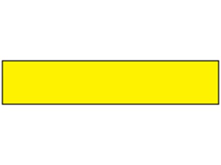 Safety and floor marking tape, yellow.