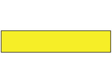 Yellow flagging tape