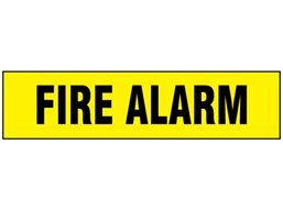 Fire Alarm label