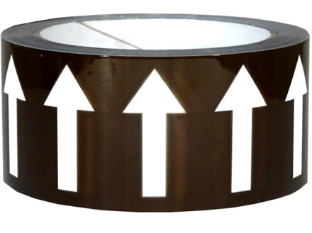 Flow indication tape for mineral oils