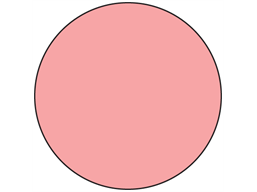 Pink inventory dot label