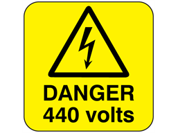 Danger 440 volts