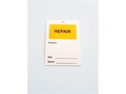 Repair tag