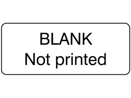 Blank label