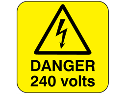 Danger 240 volts