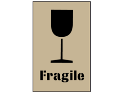 Fragile stencil